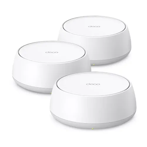 TP-Link Deco BE25 BE5000 Dual-Band WiFi 7 Mesh Router (3-Pack)