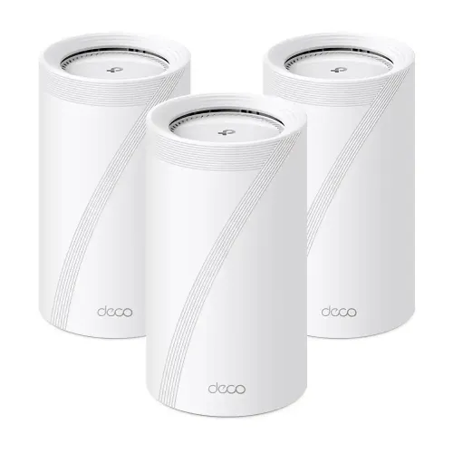 TP-Link Deco BE65 BE11000 Tri-Band WiFi 7 Mesh Router (3-Pack)