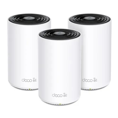 TP-Link Deco BE65 BE11000 Tri-Band WiFi 7 Mesh Router (3-Pack)